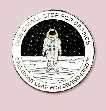 0.75” Soft Enamel Pin